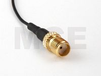 I-PEX auf SMA Buchse, Pigtail / Koaxialkabel,  15cm