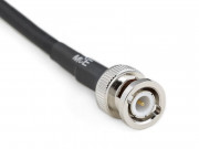 H 155 PE Coaxial Cable assembled with BNC Male to BNC Male, 1m