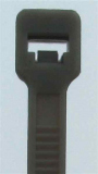 Kabelbinder Schwarz 2,5 x 100 mm