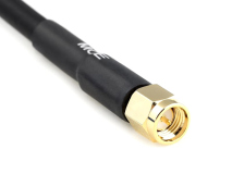 Aircell 7 Coaxial Cable Assemblies with BNC Male R/A to SMA Male, 0,5m